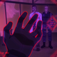 Cyborg seeing through his new interface for the first time.